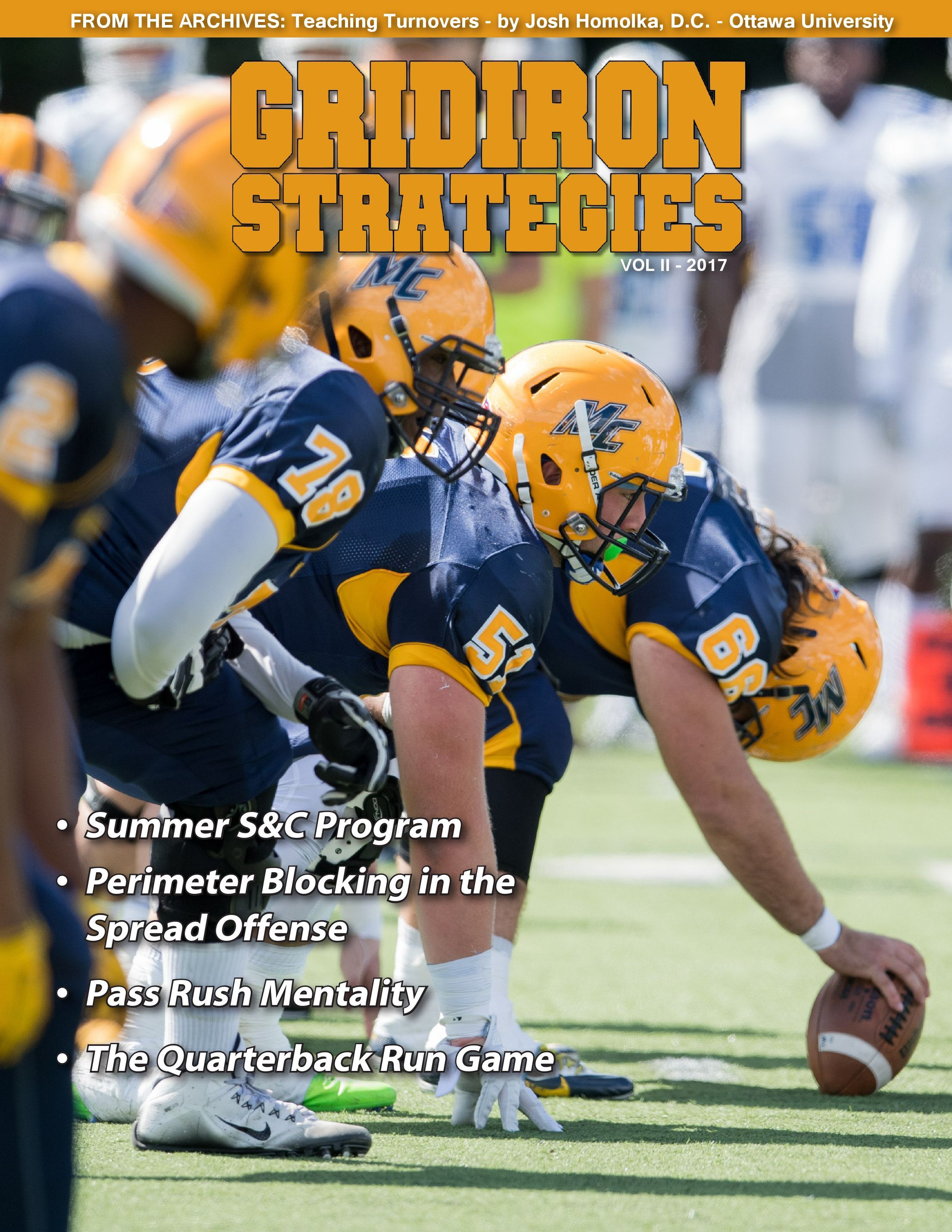 Gridiron Strategies Vol. 17, No. 2 — page 1