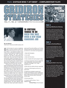 Gridiron Strategies Vol. 11, No. 2 cover